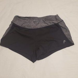 Short De Sport Head Vigor – Femme, Taille XL, Gris, Pour Tennis Et Pickleball